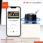 اسپیکر شارژی بلوتوثی MOXOM مدل MX-SK100 - تصویر 3